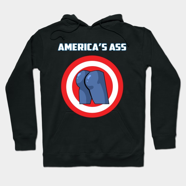 America's Ass Hoodie by Flashpool